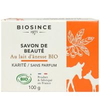 Savon de beauté lait d'ânesse bio 100g