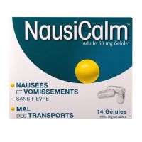 Nausicalm 50mg 14 gélules microgranules