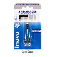 3 brossettes interdentaires recharges 0 Trio Compact/Flex