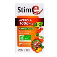 Stim E Acérola 1000mg vitamine C bio 28 comprimés
