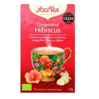 Infusion gingembre hibiscus 17 sachets