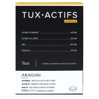 Tux-Actifs goût citron 20 pastilles