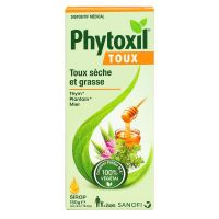 Phytoxil toux sèche et grasse thym plantain miel 133ml