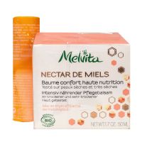 Nectar de miels baume confort haute nutrition bio 50ml + stick offert