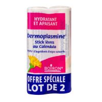 Dermoplasmine sticks lèvres calendula 2x4g