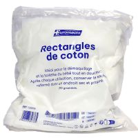 Rectangles de coton 8x10cm 210g