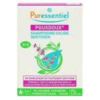 PouxDoux shampoing solide quotidien bio 60g