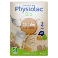 Bio céréales nature dès 4 mois 200g