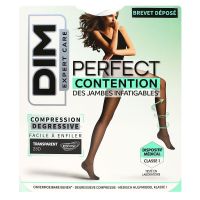 Perfect Contention collant de contention noir transparent 25D taille 3