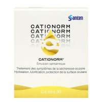 Cationorm émulsion ophtalmique 30x4ml