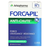 Forcapil anti-chute force résistance brillance 30 comprimés