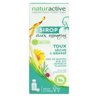 Sirop aux essences toux sèche et grasse 120ml