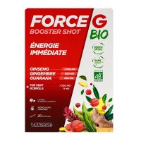 Force G bio énergie immédiate 20 ampoules