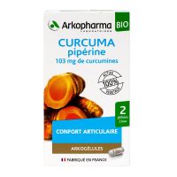 Arkogélules curcuma 130 gélules