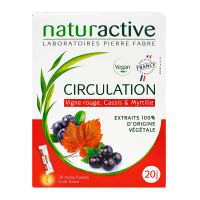 Circulation stick fluides fraise 20 sticks