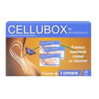 Cellubox 2 boites + 1 offerte