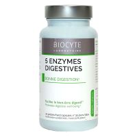 5 Enzymes digestives bonne digestion 30 gélules