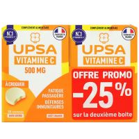 Vitamine C 500mg sans sucre 2x30 comprimés