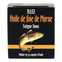 Fatigue huile foie de morue 30 gélules