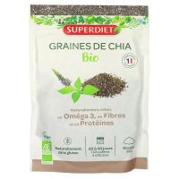 Graines de Chia bio Omega 3 fibres protéïnes 200g
