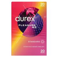 Pleasure Me 20 préservatifs lubrifiés ultra perlés Standard