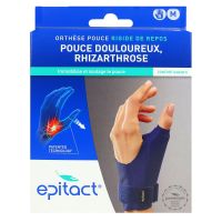 Orthèse pouce rigide de repos Rhizarthrose droite taille M