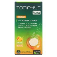 Toniphyt Boost tonus et vitalité orange 30 comprimés
