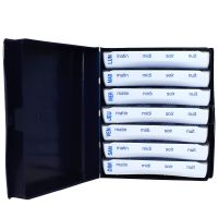 Pilox Basic Premium pillulier édition limitée lundi au dimanche