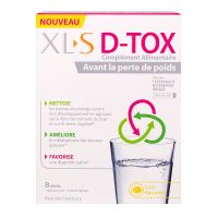 D-tox 8 sticks goût agrumes