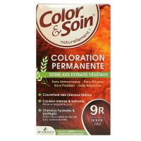 Color & Soin coloration permanente - 9R Rouge feu