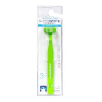 Superbrush brosse à dents 3 têtes (verte)