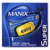 Easy Super préservatifs 4 préservatifs
