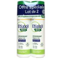 Déodorant végétal 24h lotus vert bio spray sans gaz sans alcool 2x100ml