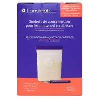 silicone conversateurs lait maternels avec marqueur 5 sachets x 240ml