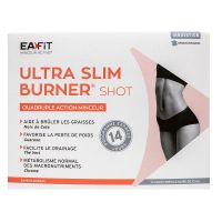 Ultra Slim Burner quadruple action minceur 14 shots ananas