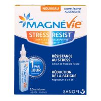 Magnévie stress resist 15 unidoses