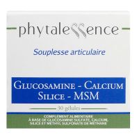 glucosamine-calcium-silice 30 gélules