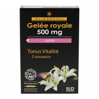 20 ampoules gelée royale junior 500mg