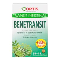 Benetransit transit intestinal 54 comprimés + 18 offerts