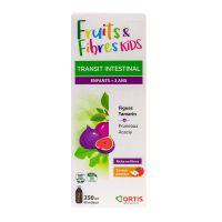 Fruits & fibres Kids transit intestinal +3 ans sirop 250ml