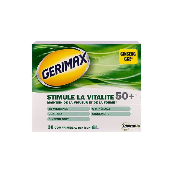 Stimule la vitalité 50+ 30 comprimés