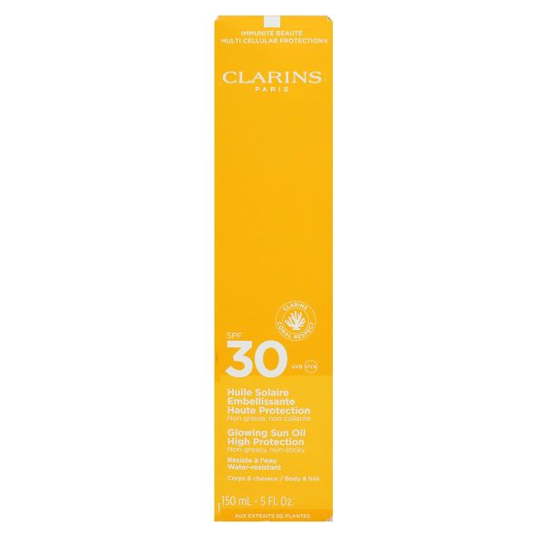 Huile solaire embellissante haute protection corps SPF30 150ml
