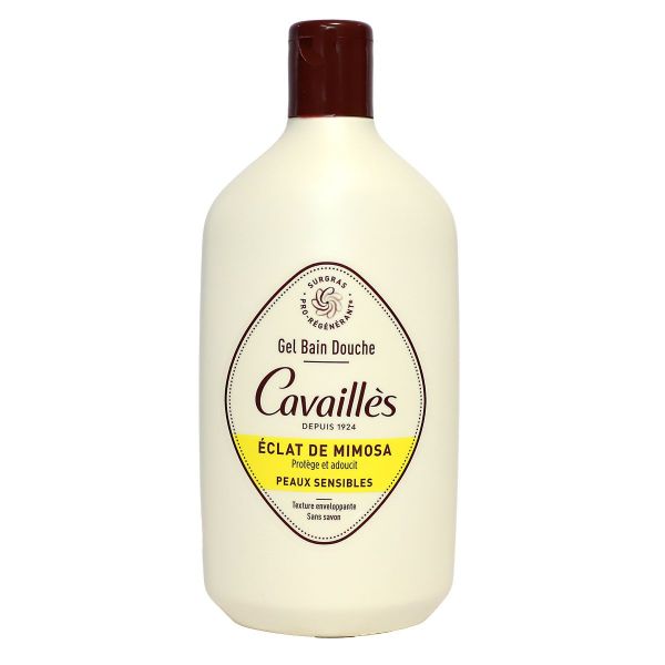 Gel bain douche éclat de mimosa peau sensible 400ml