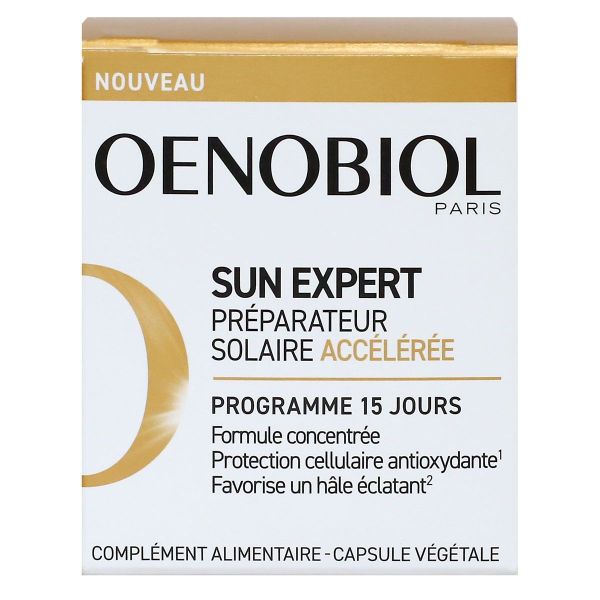 Sun Expert préparation solaire Express 15 capsules