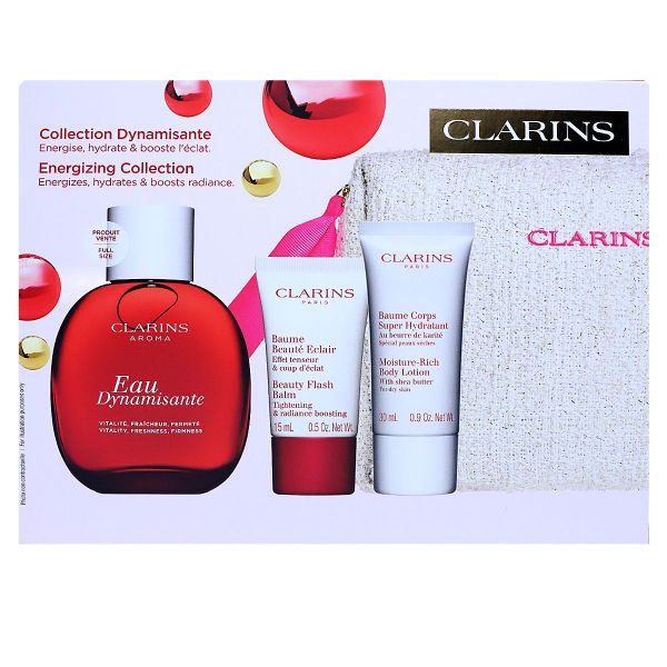 Coffret eau dynamisante et soins énergisants hydratants
