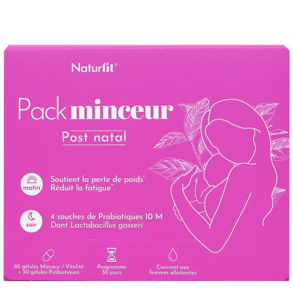 Naturfit pack Minceur post natal 60 + 30 gélules