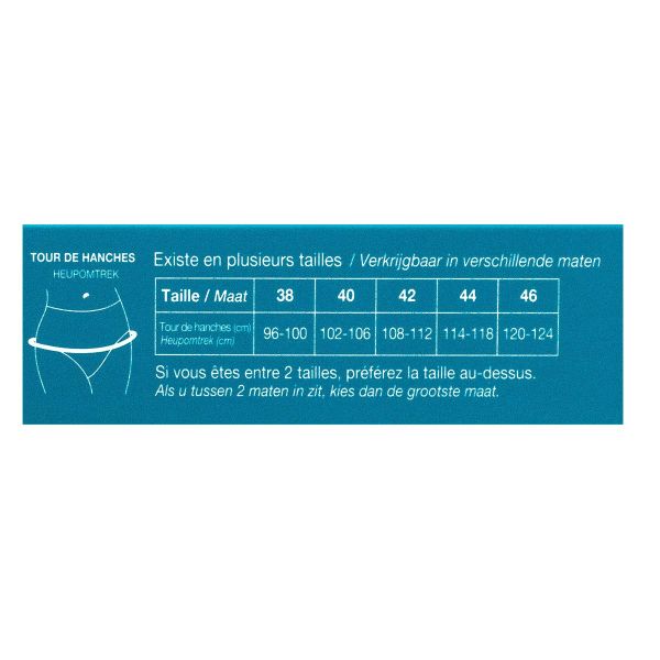 Culotte fuites urinaires taille 46