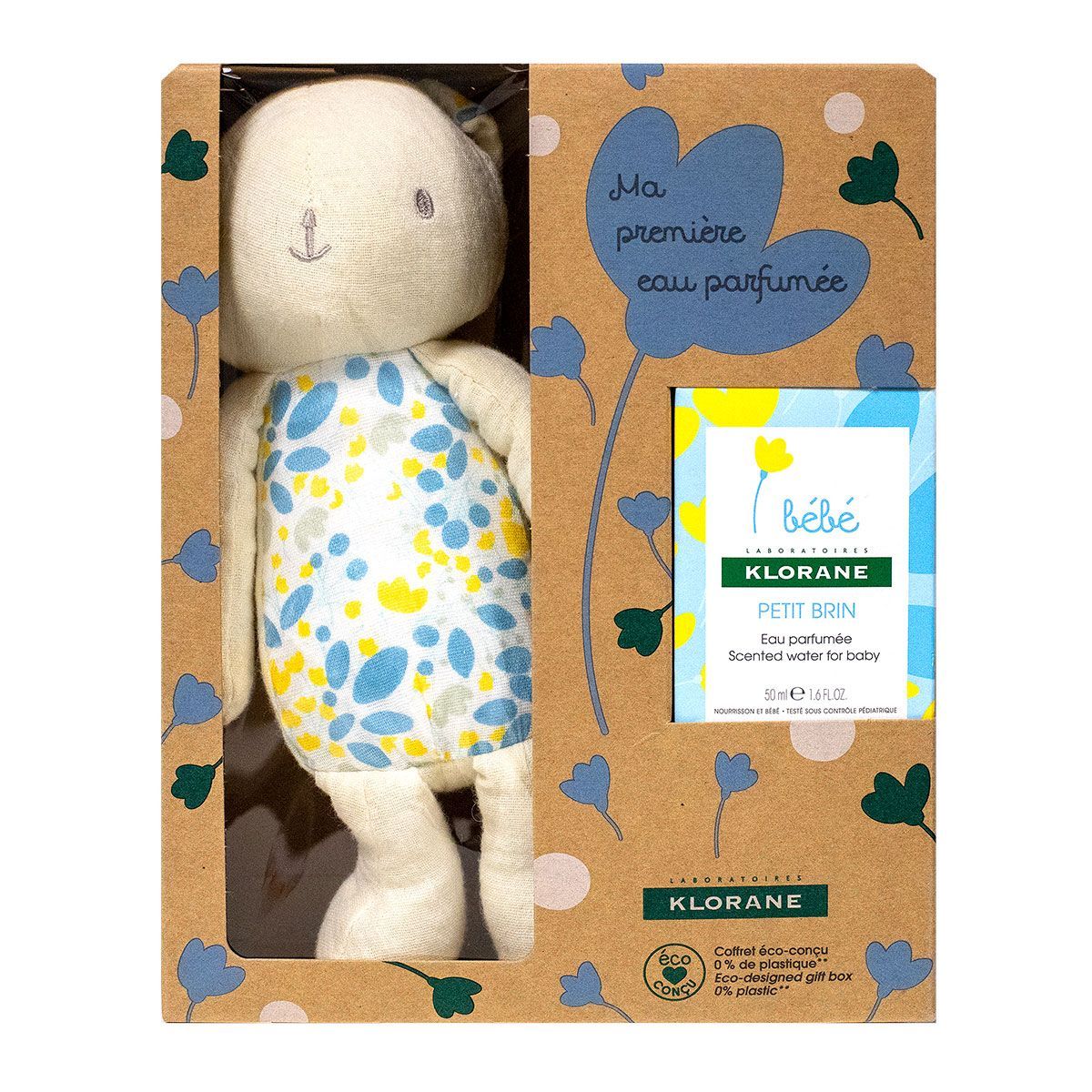 Coffret Bebe Petit Brin 50ml Et Peluche Klorane