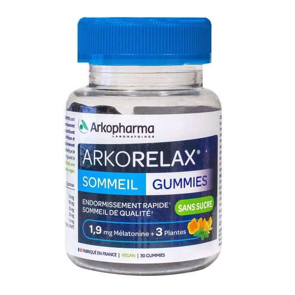 Arkorelax sommeil 30 gummies