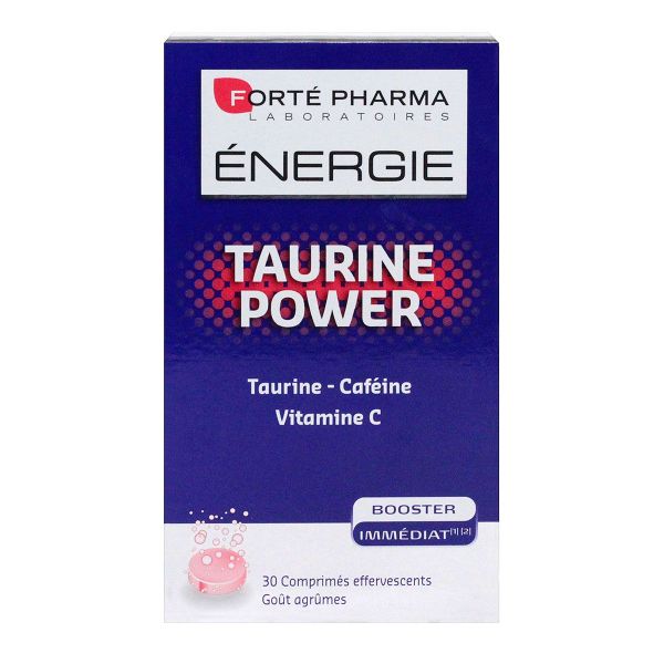 Energie Taurine Power 30 comprimés